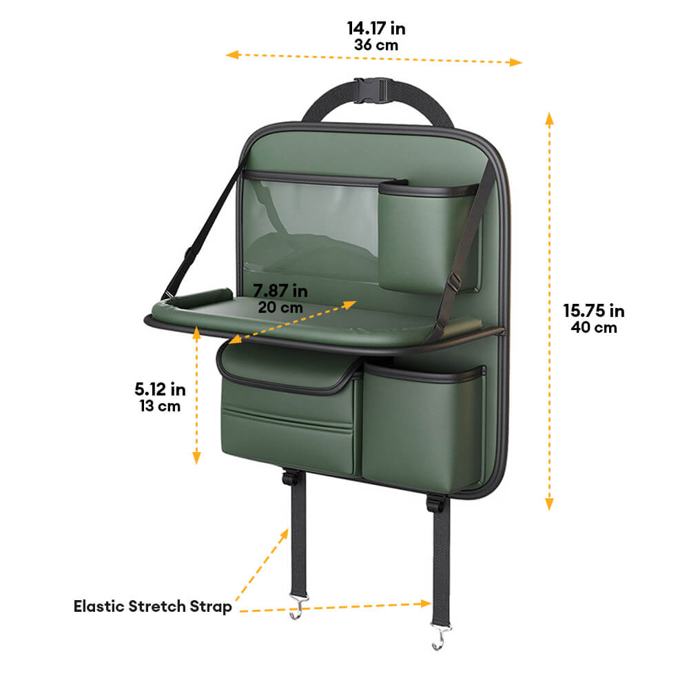 💼 Executive Command Centre.™ Built for the Road. Loved by the Whole Family✨👨‍👩‍👧‍👦(Black)